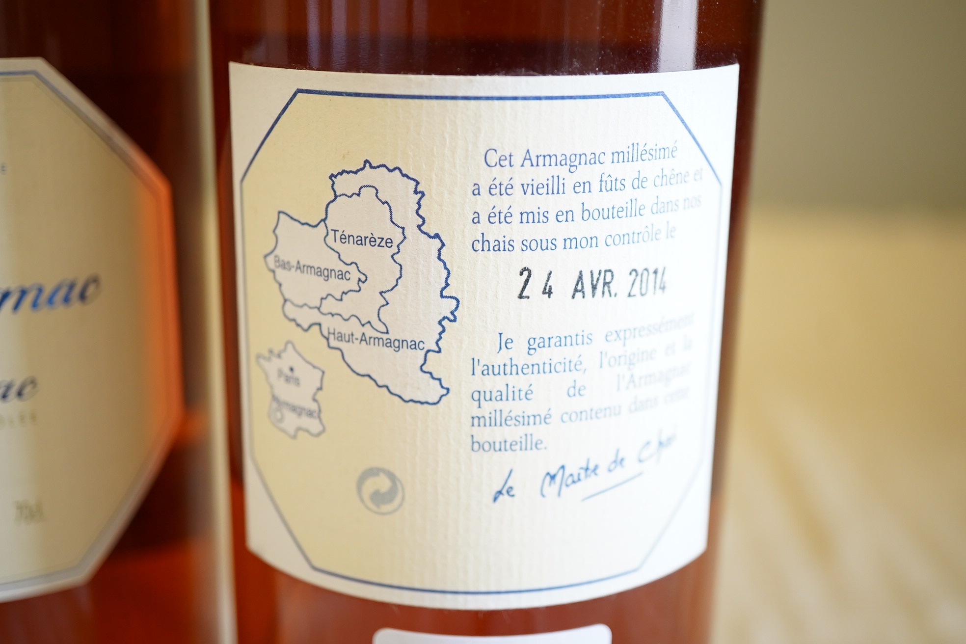 Armagnac: Baron de Sigognac, 1964